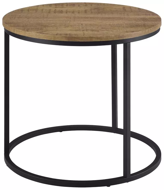 Lainey Mango Round Nesting Occasional Table Set