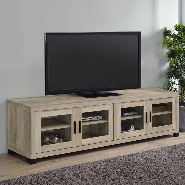 Sachin Antique Pine TV Console