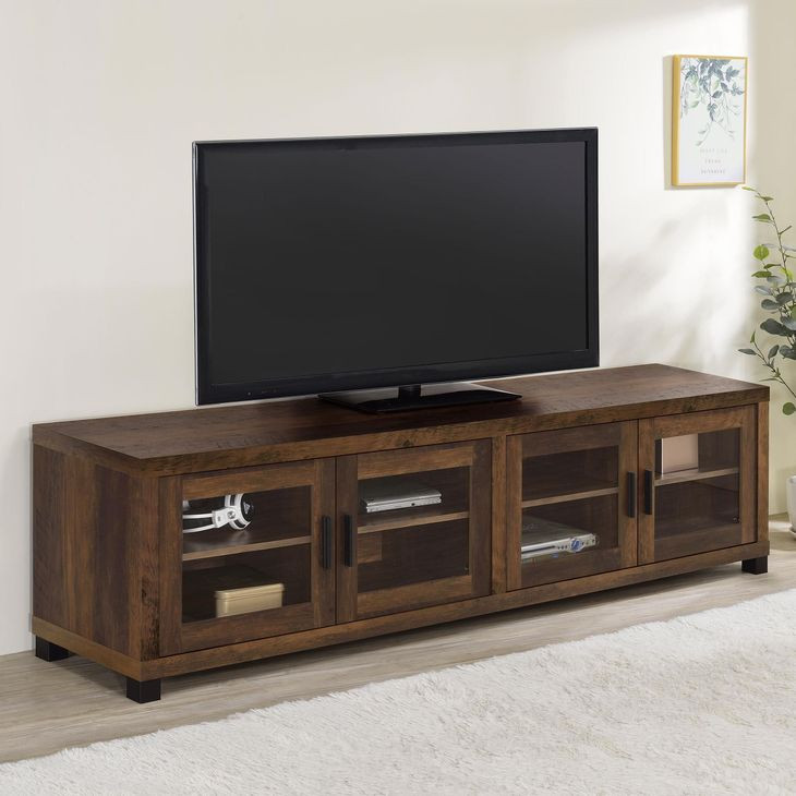 Sachin Dark Pine TV Console