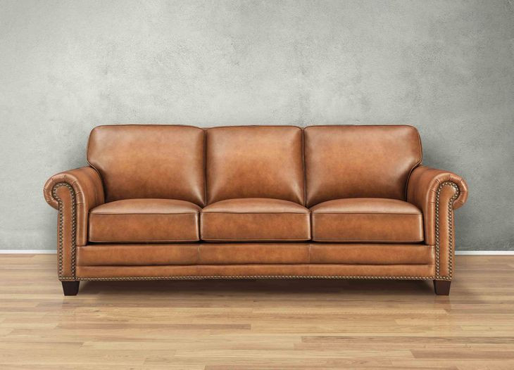 Colwyn Saddle Leather Living Room Set