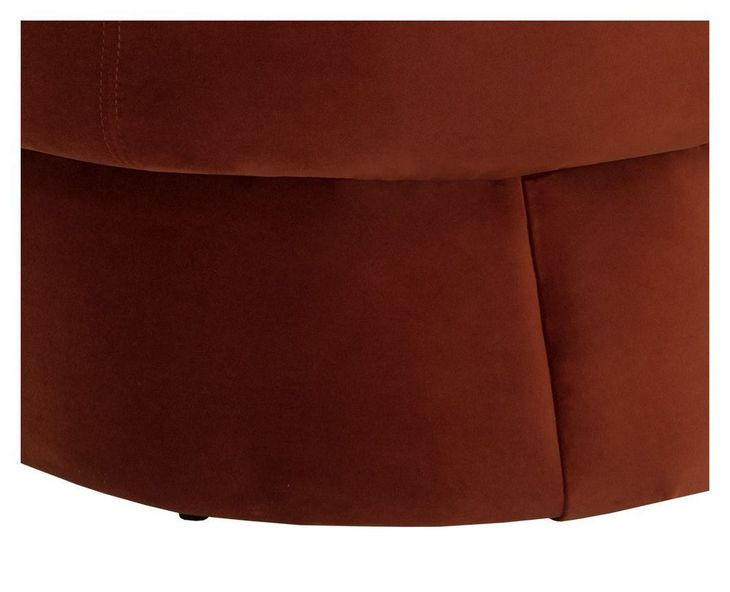 Lauryn Meg Rust Upholstered Lounge Chair