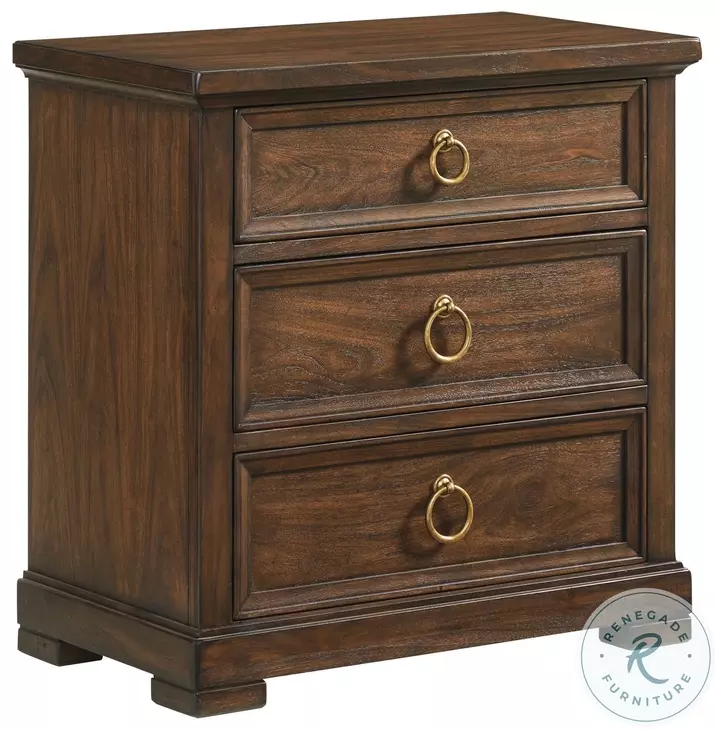 Silverado Rich Walnut Napa Nightstand