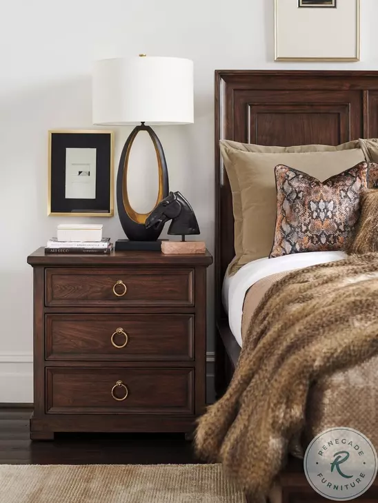 Silverado Rich Walnut Napa Nightstand