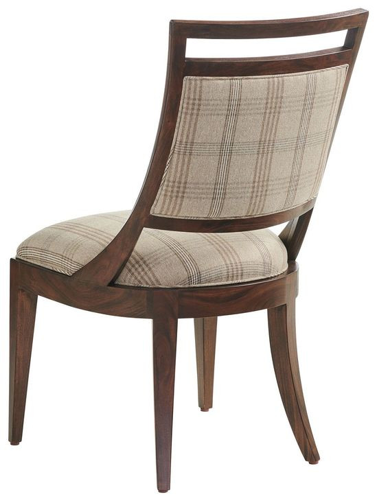 Driscoll Silverado Beige and Brown Upholstered Side Chair