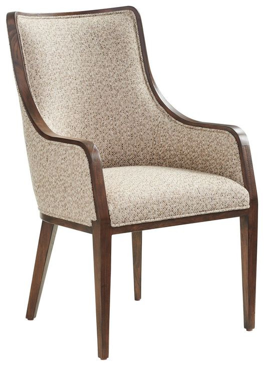 Bromley Silverado Beige Upholstered Arm Chair
