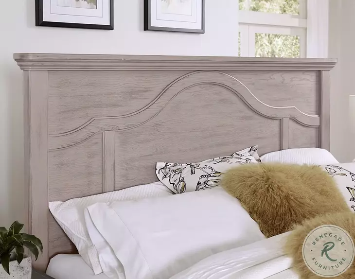 Bungalow Dover Grey And Folkstone Mantel Queen Panel Bed