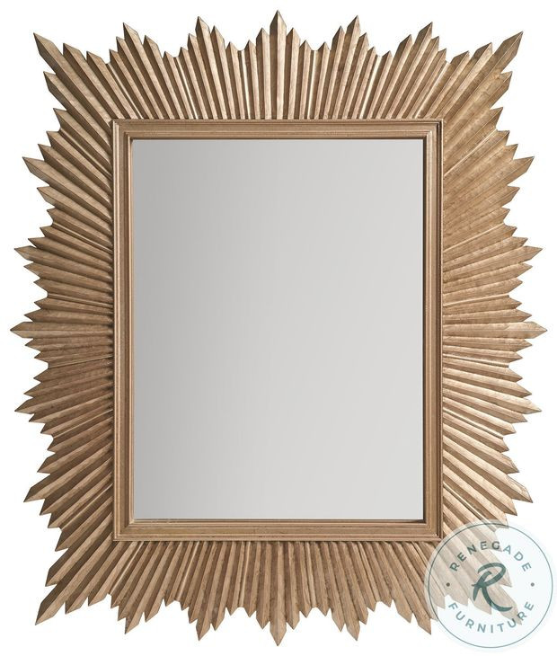 Rendezvous Walnut Carved Amherst Mirror