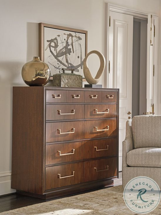 Rendezvous Walnut Ascot Gentlemans Chest