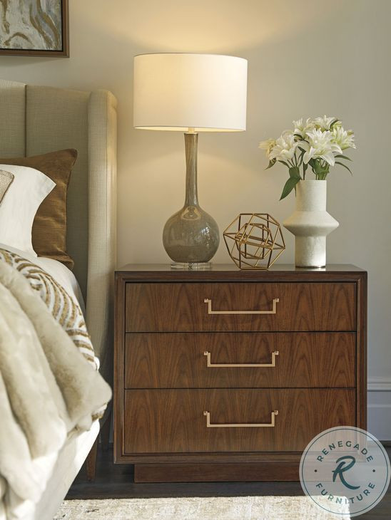 Rendezvous Walnut Camden Nightstand