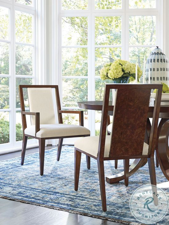 Rendezvous Biscayne Splat Back Boswell Side Chair