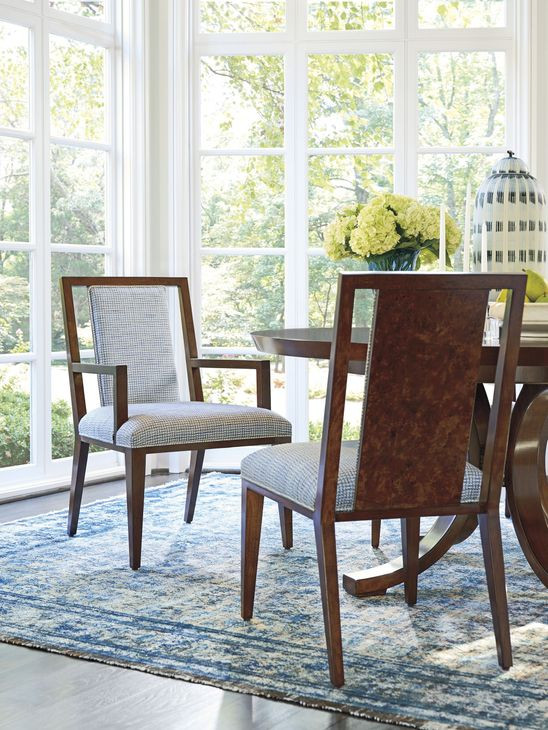 Boswell Rendezvous Blue Upholstered Arm Chair