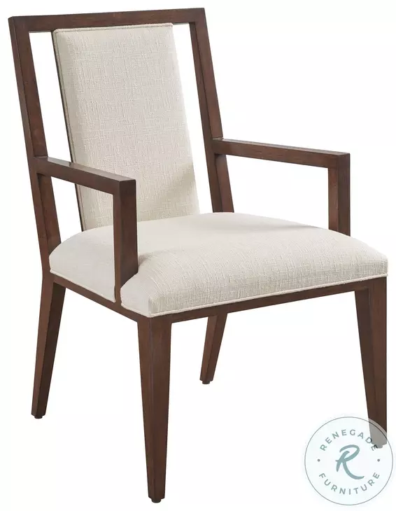 Rendezvous Biscayne Splat Back Boswell Arm Chair