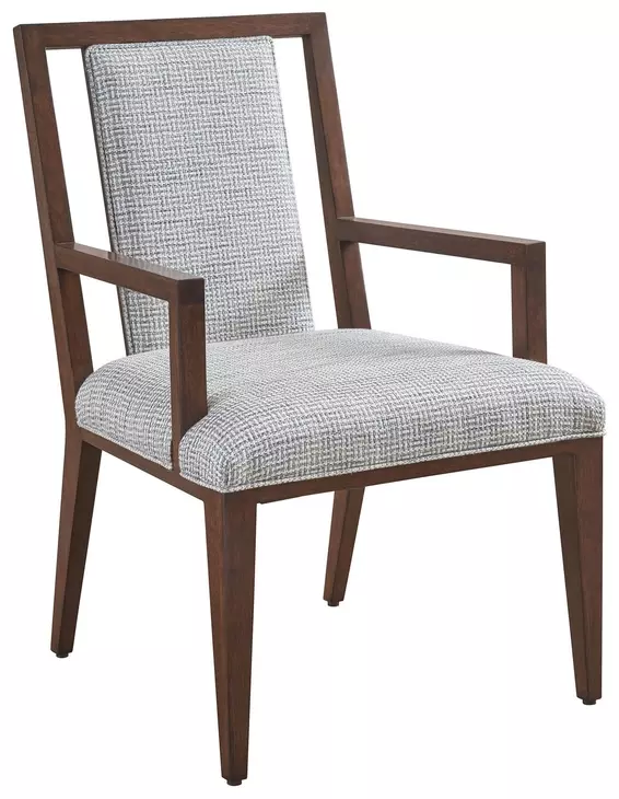Boswell Rendezvous Blue Upholstered Arm Chair
