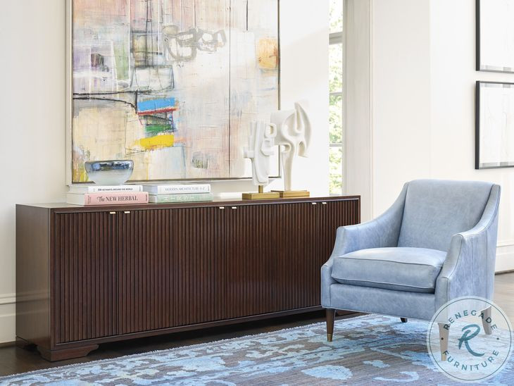 Rendezvous Walnut Brentford TV Stand