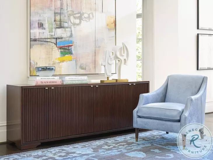 Rendezvous Walnut Brentford TV Stand