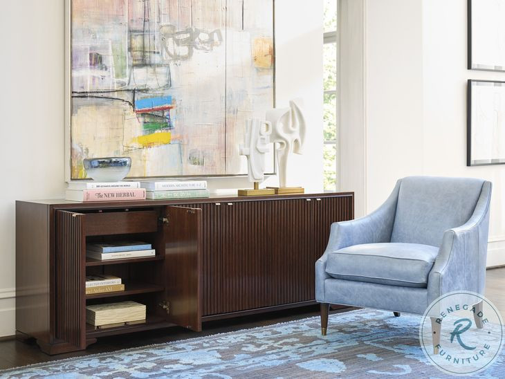 Rendezvous Walnut Brentford TV Stand