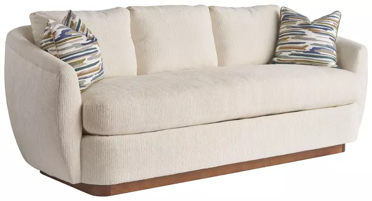 Sunset Key Cream Gossner 90" Sofa