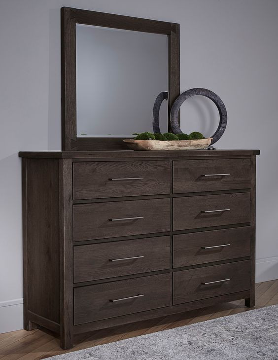 Dovetail Java Rectangular Dresser Mirror