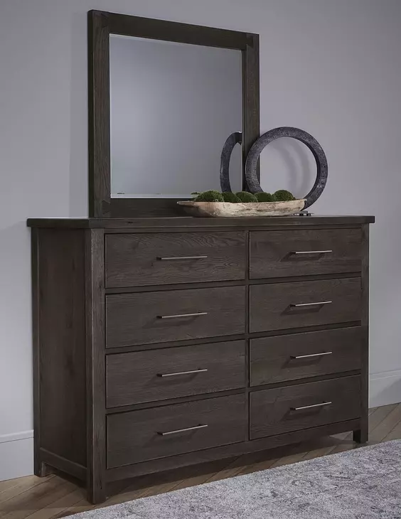 Dovetail Java Rectangular Dresser Mirror