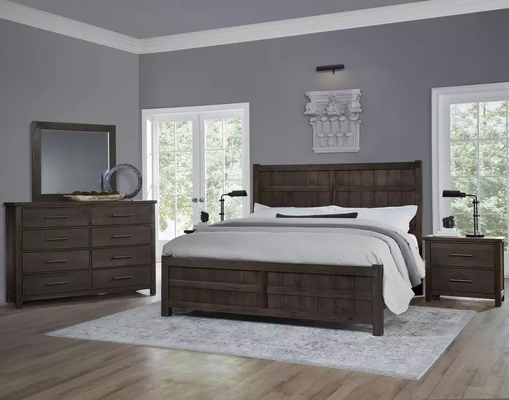 Dovetail Java Panel Bedroom Set