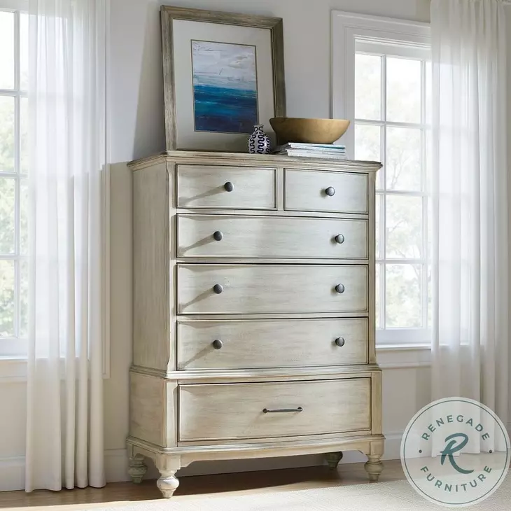 Ashbourne Dunmore Sun Washed And Driftwood Drawer Chest