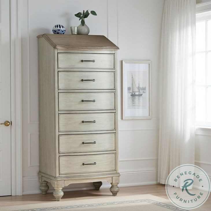 Ashbourne Merrimac Sun Washed And Driftwood Lingerie Chest