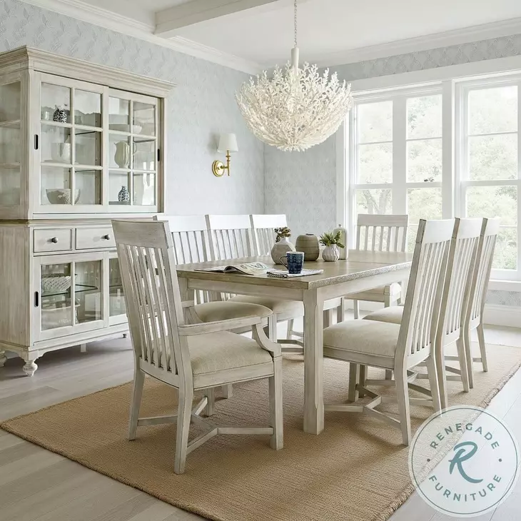 Ashbourne Winston Sun Washed Side Chair Set of 2