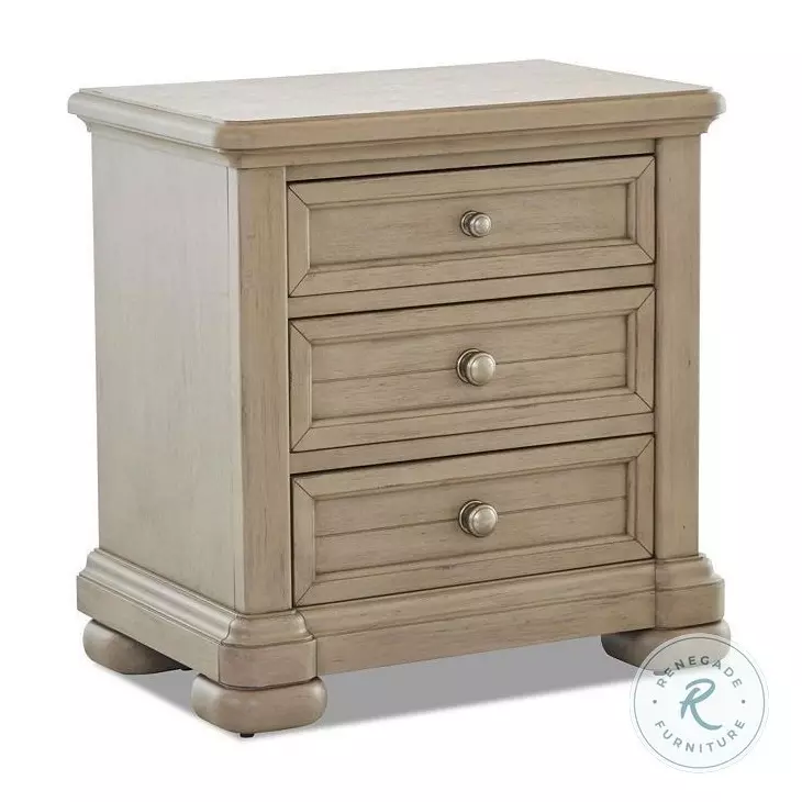 Nashville Grey Taupe Nightstand From Legacy Classic | Coleman Furniture