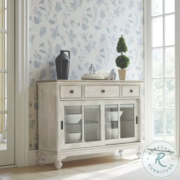 Ashbourne Brennan Sun Washed And Driftwood Buffet