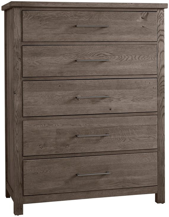 Dovetail Mystic Gray Panel Bedroom Set