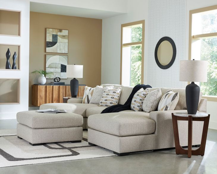 Laurelgrove Pebble Oversized Accent Ottoman