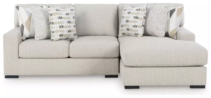 Laurelgrove Pebble 2-Piece Sofa Chaise Sectional
