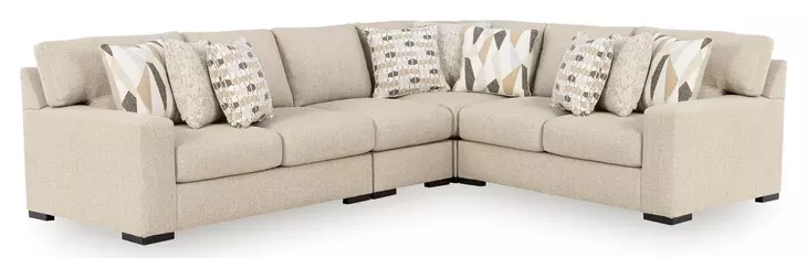 Laurelgrove Pebble 4-Piece Sectional