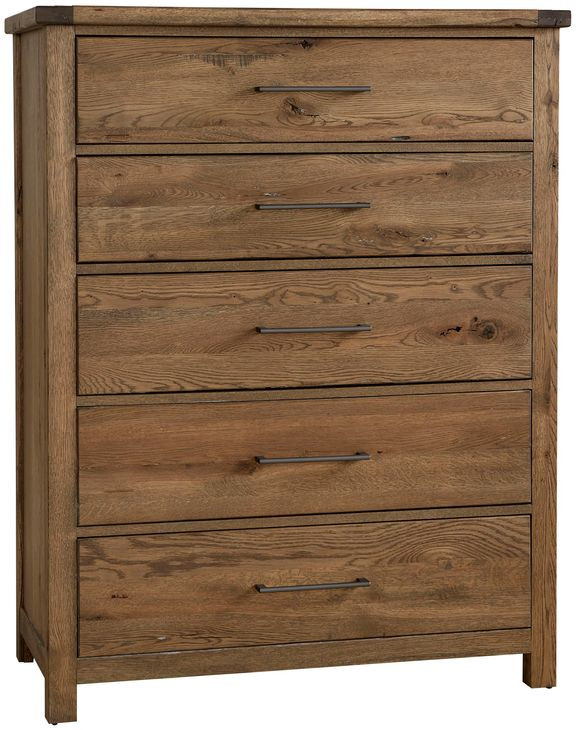 Dovetail Natural Panel Bedroom Set