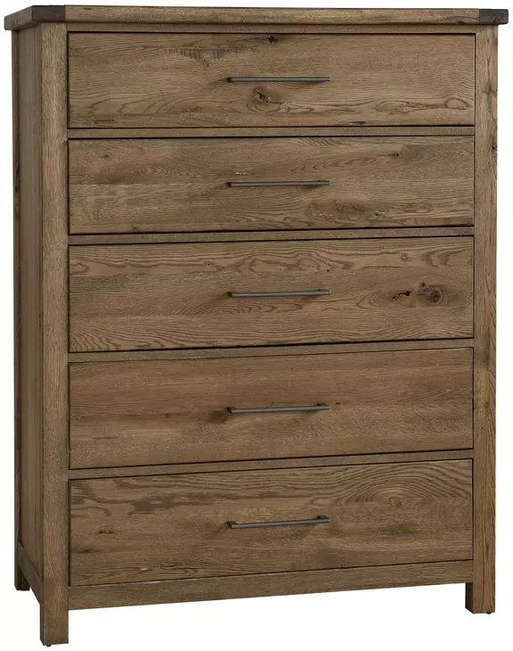Dovetail Natural Panel Bedroom Set