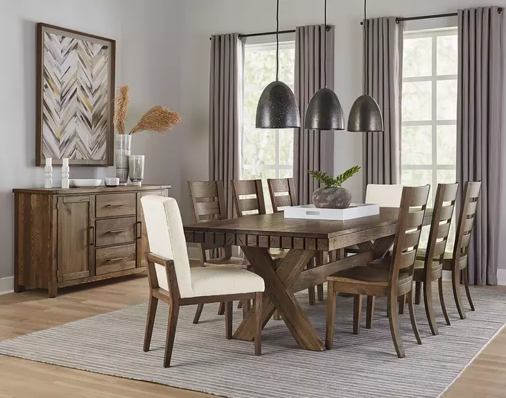 Dovetail White Performance Fabric Upholstered Side Chair