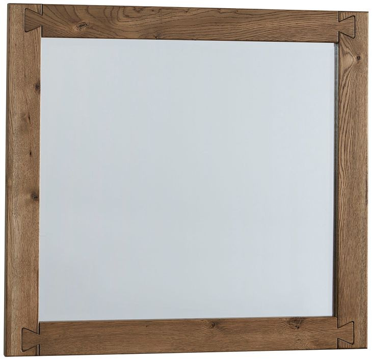 Dovetail Natural Rectangular Dresser Mirror