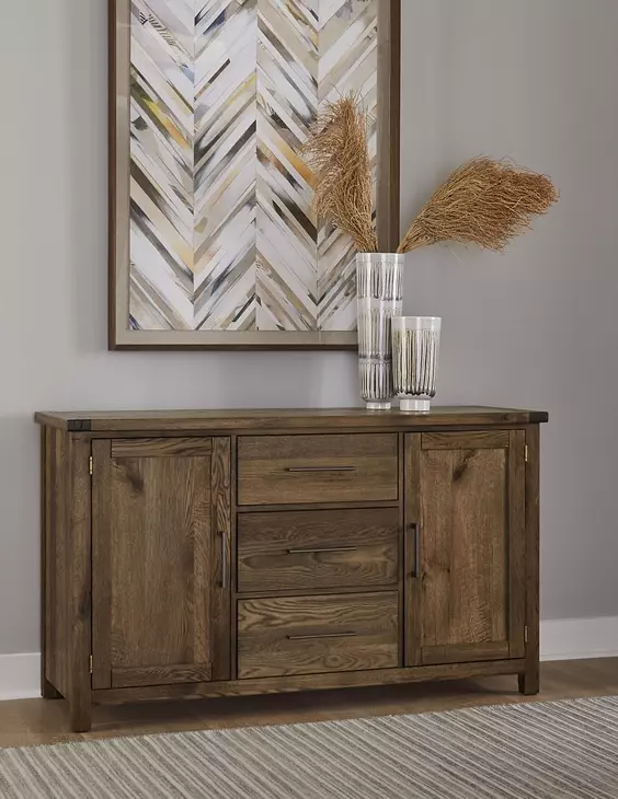 Dovetail Natural 2 Door Server