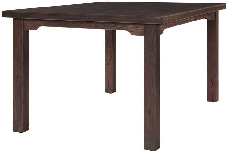 Dovetail Dining Aged Gray Dining Room Set