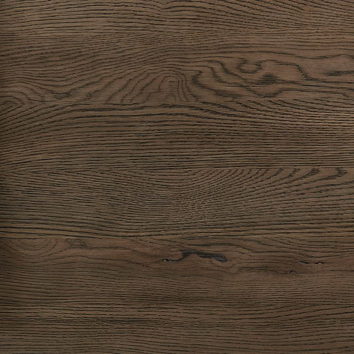 Dovetail Aged Gray and Charcoal Performance Fabric Side Chair