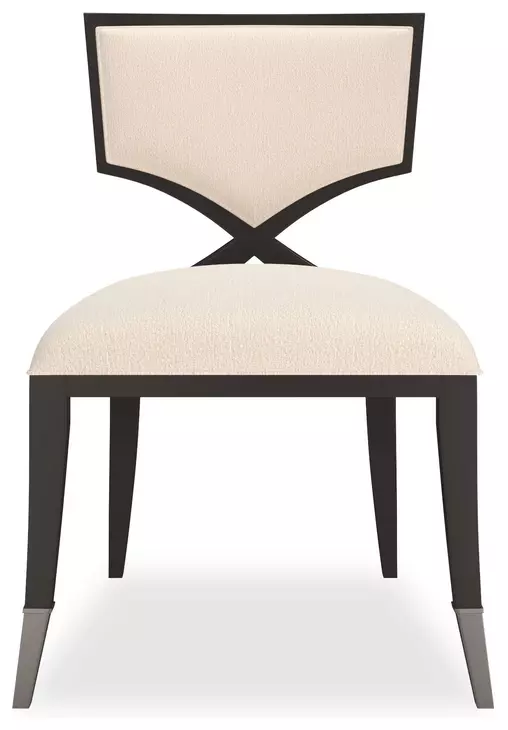 First Ivory Upholstered Side Chair