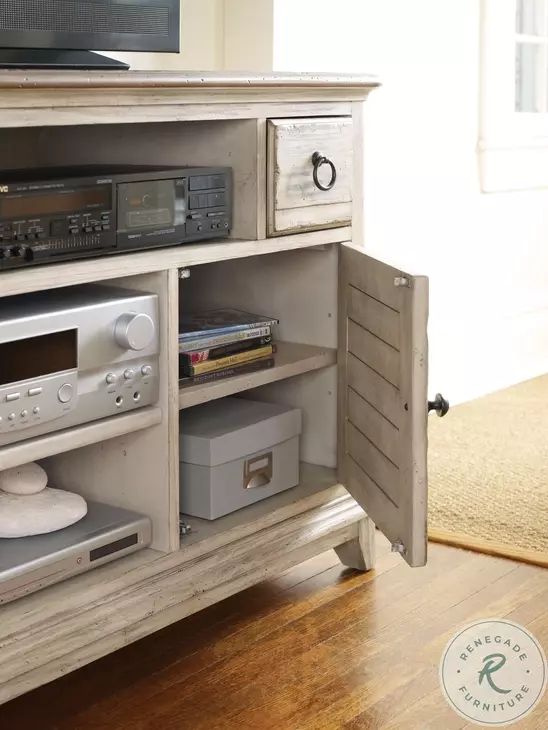 Weatherford Cornsilk And Brown 56" Console