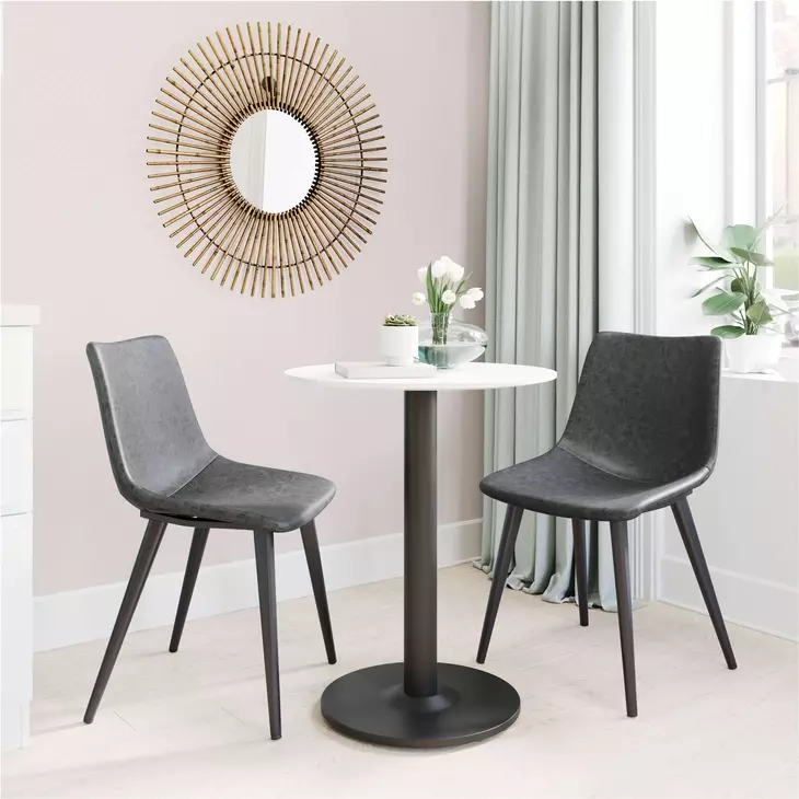 Daniel Vintage Black Dining Chair Set Of 2