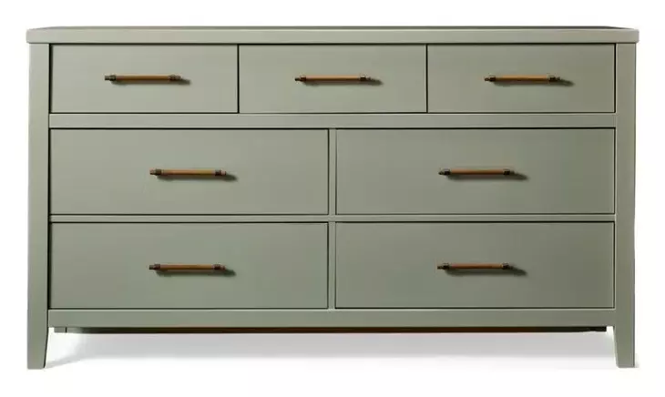Pure Maple Sage 7 Drawer Dresser