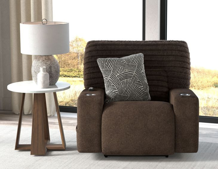 Zen Chocolate Zero Gravity Power Recliner