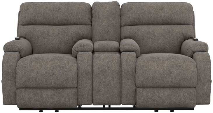 Regenerator Umber Zero Gravity Loveseat with Dual Power Lift Assist