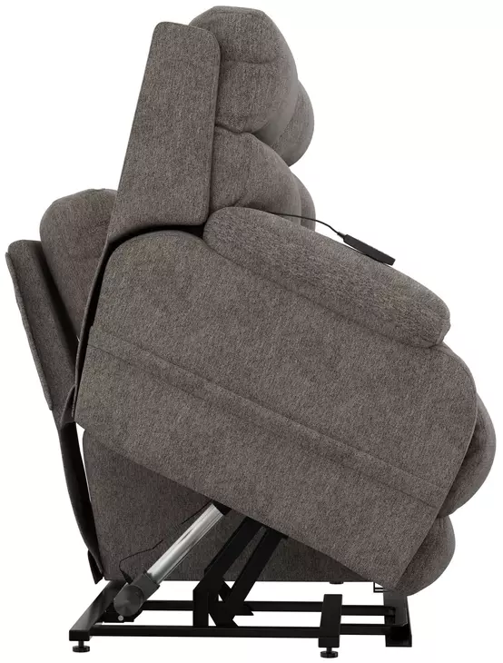Regenerator Umber Zero Gravity Loveseat with Dual Power Lift