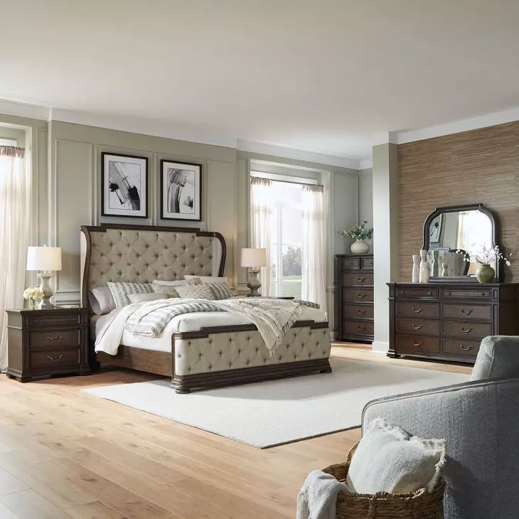 Provence Park Chateau Brown 8 Drawer Dresser