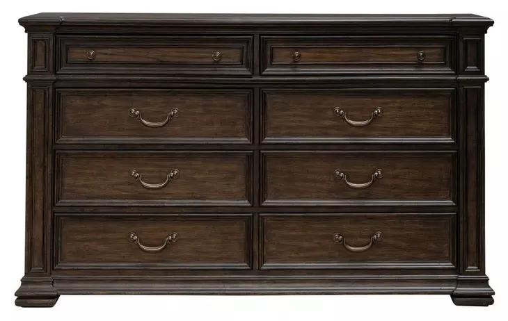 Provence Park Chateau Brown 8 Drawer Dresser
