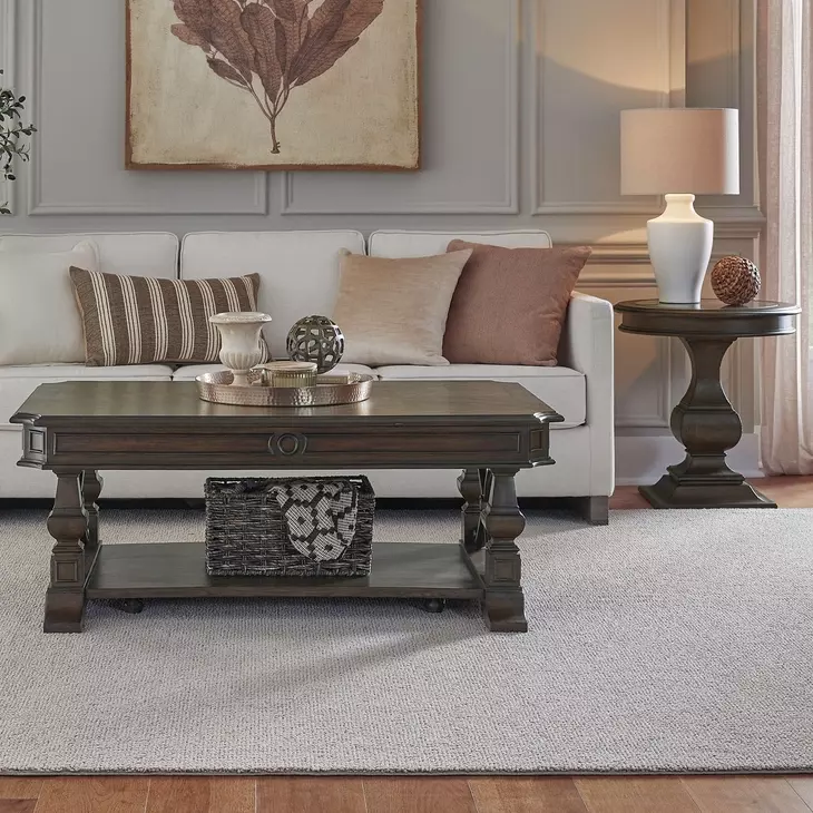 Provence Park Chateau Brown Rectangular Cocktail Table